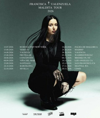 Francisca Valenzuela Maldita Tour 2026 en Balears, Illes