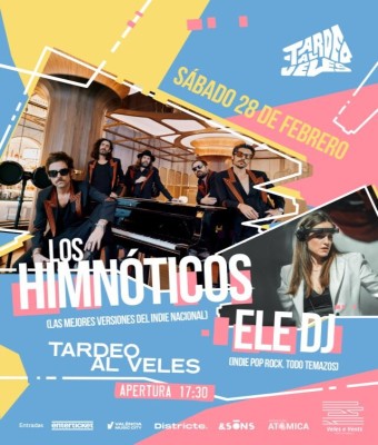 Tardeo al Veles: LOS HIMNÓTICOS + ELE DJ en Valencia