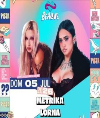 BEALIVE - METRIKA Y LORNA en Live Punta Umbría - Huelva