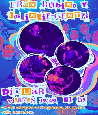 Fran Rubino y Los Indie-Gentes ::: «The Basement Tapes #192» en Barcelona