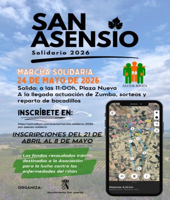 Marcha solidaria 2026 - SAN ASENSIO SOLIDARIO en Rioja, La