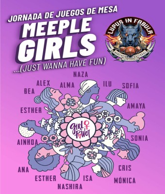 JORNADAS DE JUEGOS DE MESA  MEEPLE GIRS en Madrid