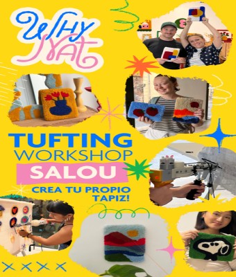CREA TU TAPIZ CON TUFTING! en Tarragona