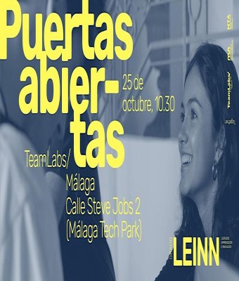 GRADO OFICIAL LEINN/ PUERTAS ABIERTAS MÁLAGA [25 OCT | 10:30]