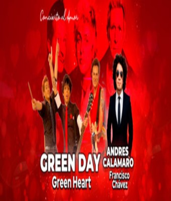GREEN DAY Y ANDRES CALAMARO DE YO SOY EN AREQUIPA en Chile
