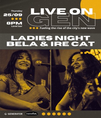Live on Gen Ladies Night- Ire Cat & Bela en Madrid