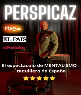 Perspicaz el Mentalismo de Víctor Luque en Barcelona