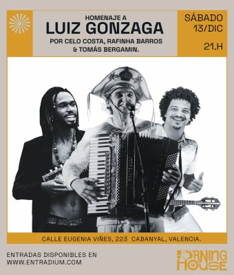 Fiesta Forró:  Homenaje a Luiz Gonzaga  en Valencia/València