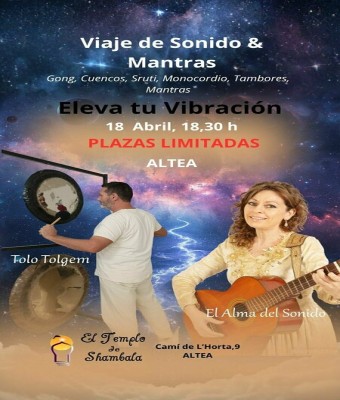 VIAJE DE SONIDO & MANTRAS en Alicante/Alacant