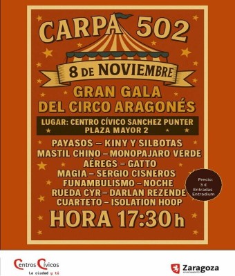 EL LEGADO. Gran Gala del Circo Aragonés / Carpa 502 en Zaragoza