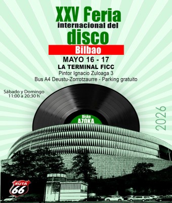 FERIA INTERNACIONAL DEL DISCO DE BILBAO 2026 en Bizkaia