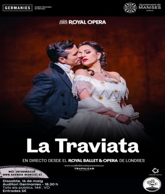 Projecció La traviata de la Royal Opera en Valencia