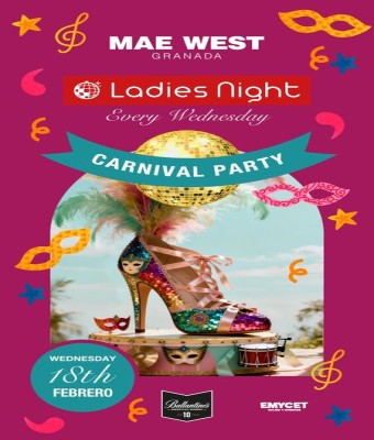 Discoteca Mae West Granada - Miércoles 18 Febrero de Ladies Night