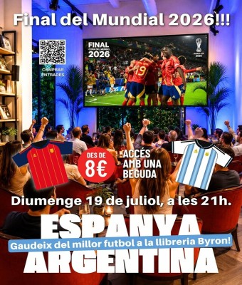 España vs. Argentina. ¡¡¡Final del Mundial 2026!!! en Barcelona