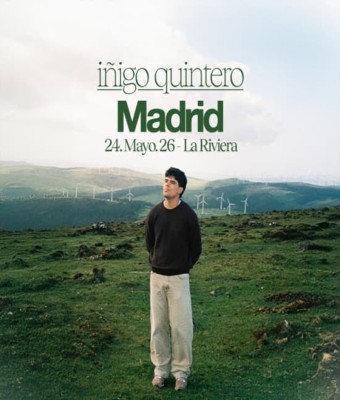Concierto de Iñigo Quintero en La Riviera en Madrid