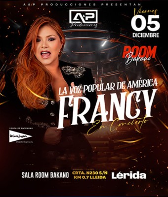 Francy - La Voz Popular de América en Lleida