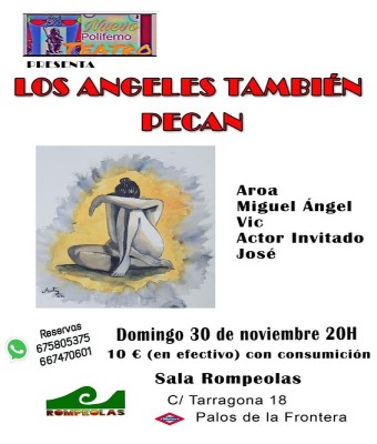 Nuevo TEATRO Polifemo presenta:  Los ángeles también pecan en Madrid