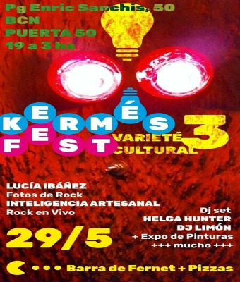 Kermes Fest #3 en Barcelona