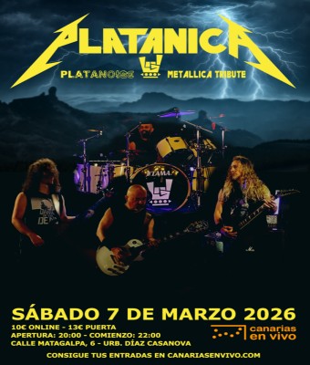 Platanica en Canarias en Vivo en Palmas, Las
