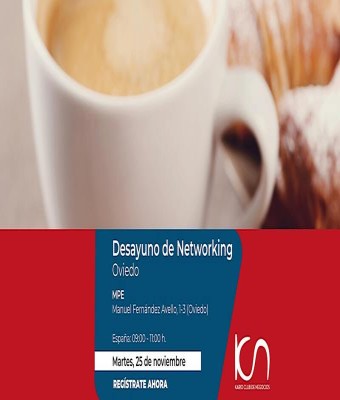 KCN Desayuno de Networking Oviedo - 25 de noviembre