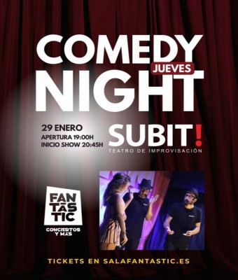 Comedy Night - SUBIT! Humor improvisado en Valencia
