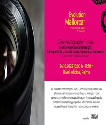 Panel:Cinematography Focus -Cartografías de la mirada: Incluir  representar en Palma