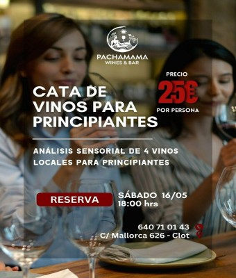 CATA DE VINOS PARA PRINCIPIANTES en Barcelona