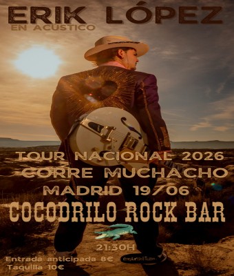 ERIK LÓPEZ EN ACÚSTICO en Madrid