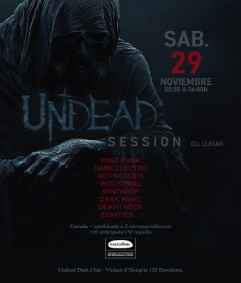 UNDEAD SESSION en Barcelona