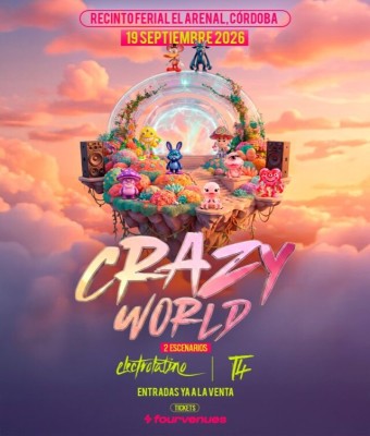 CRAZYWORLD 19 SEPTIEMBRE - BONOCULTURAL en Córdoba