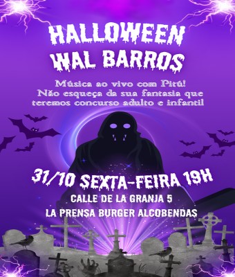 Halloween Wal Barros en Madrid