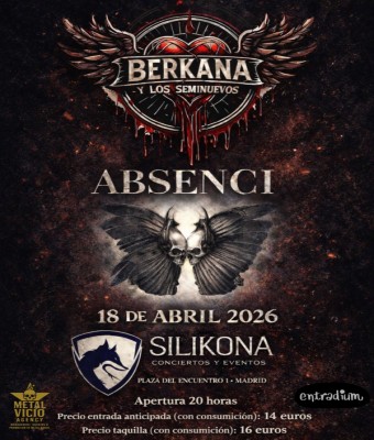 Berkana + Absenci en Madrid