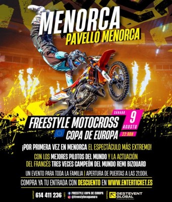 Freestyle Copa de Europa - MENORCA 2025 en Illes Balears