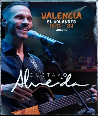 Gustavo Almeida en VALENCIA en Valencia/València