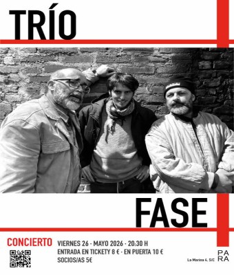 TRÍO FASE · CONCIERTO en Santa Cruz de Tenerife