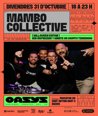 HALLOWEEN SALSERO CON MAMBO COLLECTIVE EN OASYS en Barcelona