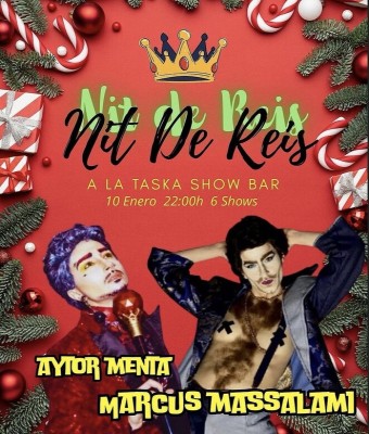 Noche de reyes con Aytor Menta y Marcus Massalami en Barcelona