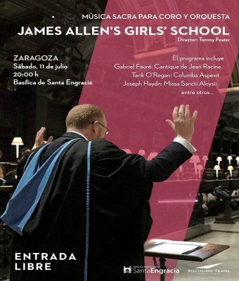 Concierto Gratuito  JAMES ALLEN'S GIRL'S SCHOOL  Zaragoza