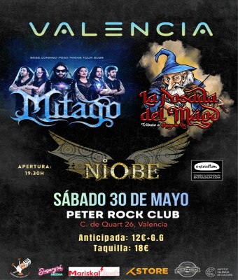 Mitago + Niobe + La Posada del Mägo en Valencia en Valencia/València