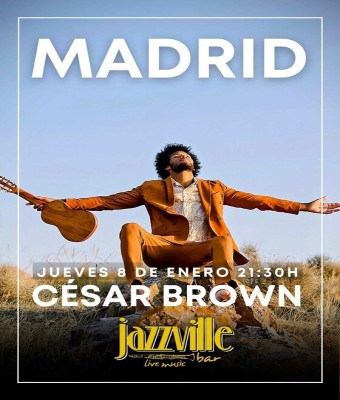 CÉSAR BROWN EN MADRID 