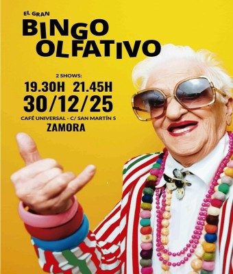 BINGO OLFATIVO NAVIDAD - Zamora