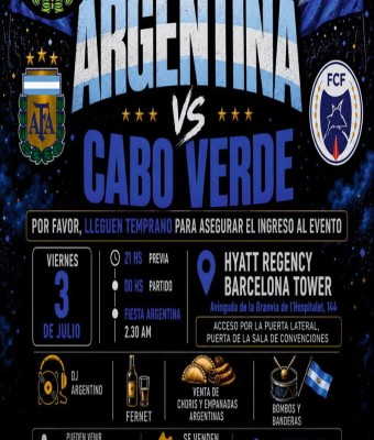 ARGENTINA COPA DEL MUNDO 2026 en L'Hospitalet de Llobregat