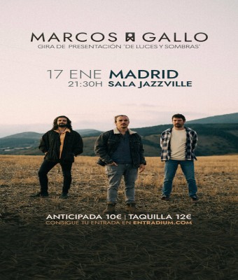 Marcos Gallo en Madrid (con banda)
