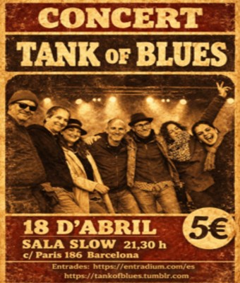 Tank of blues en Barcelona