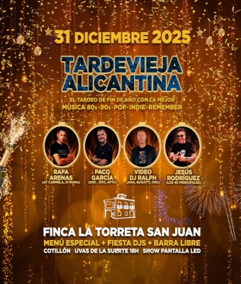 TARDEVIEJA ALICANTINA 2025. FINCA LA TORRETA - SAN JUAN  en Alicante/Alacant