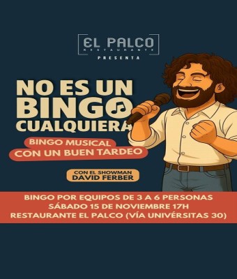 Bingo musical - El único bingo donde se canta, se baila y se grita fuerte en Zaragoza