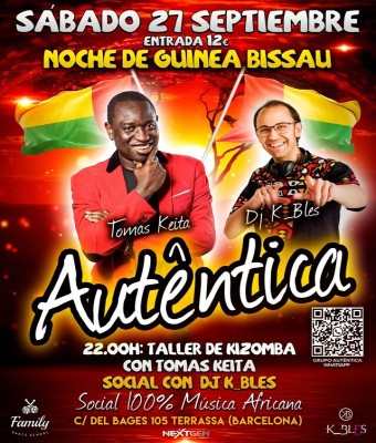  Autêntica Noche de Guinea Bissau en Barcelona