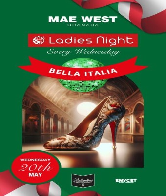 Discoteca Mae West Granada - Miércoles 20 Mayo de Ladies Night