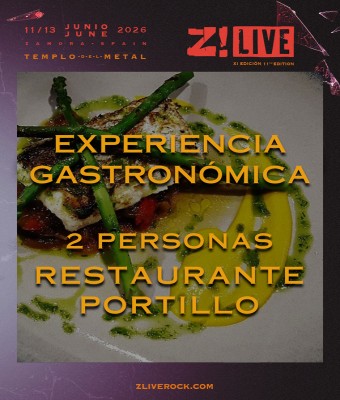 Experiencia gastronómica - 2 personas - Viernes Z! Live en Zamora