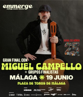 Miguel Campello - Gira 25 Años en Málaga